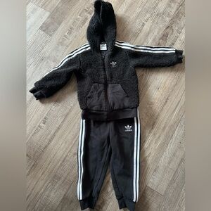 Black Adidas Tracksuit